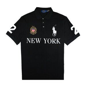 NWT Polo Ralph Lauren Men's Big Pony New York & #2 Special Edition Black Large